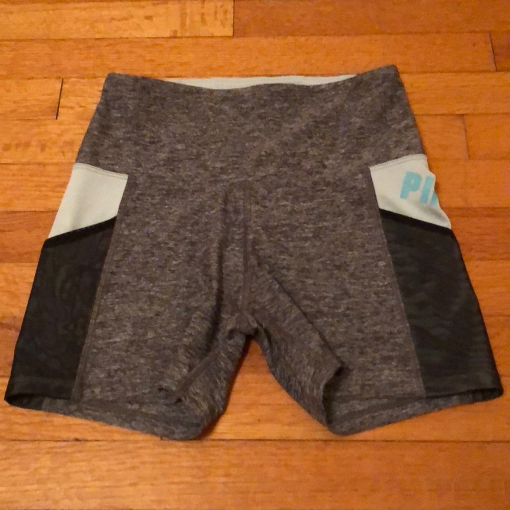 PINK high waisted biker short